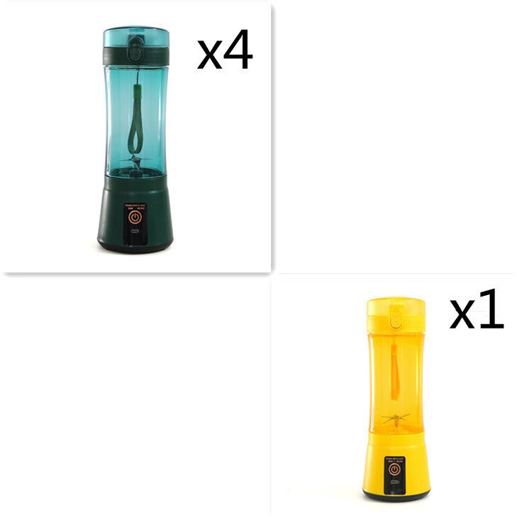 Portable Electric Fruit Juicer Wireless USB Rechargeable Mini Mixer Multifunction Summer Smoothie Blender Machine Kitchen Supplies - pokema18c58aa386b6190c398a4cfff0bb32ca