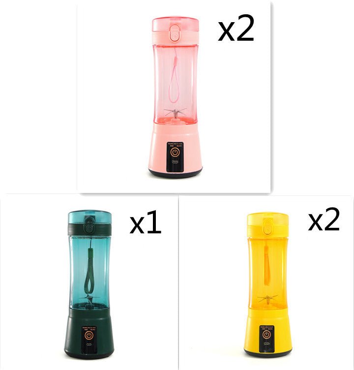 Portable Electric Fruit Juicer Wireless USB Rechargeable Mini Mixer Multifunction Summer Smoothie Blender Machine Kitchen Supplies - pokema494dae6ac867583f14828422ccfccda3