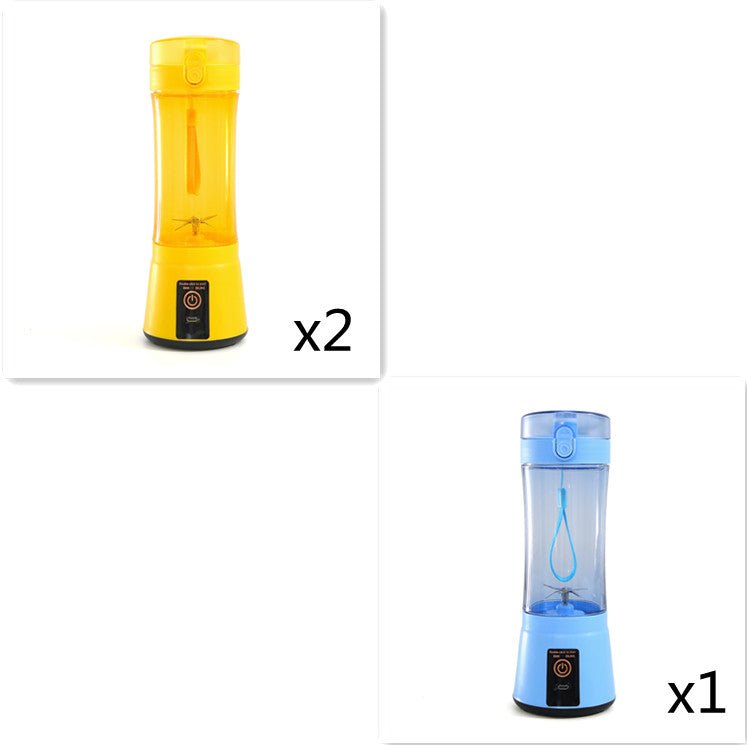Portable Electric Fruit Juicer Wireless USB Rechargeable Mini Mixer Multifunction Summer Smoothie Blender Machine Kitchen Supplies - pokemaec05a0c62ea2c72228db244533a1035b