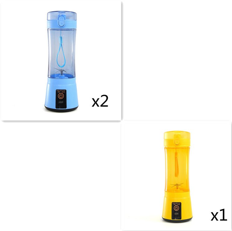 Portable Electric Fruit Juicer Wireless USB Rechargeable Mini Mixer Multifunction Summer Smoothie Blender Machine Kitchen Supplies - pokema8ffadea1fdc9ad0a3438773bf0909261