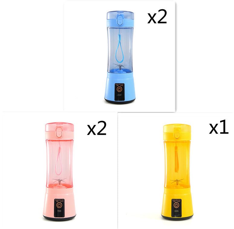 Portable Electric Fruit Juicer Wireless USB Rechargeable Mini Mixer Multifunction Summer Smoothie Blender Machine Kitchen Supplies - pokema52547c30cb2d884e0b5315992c9235ca