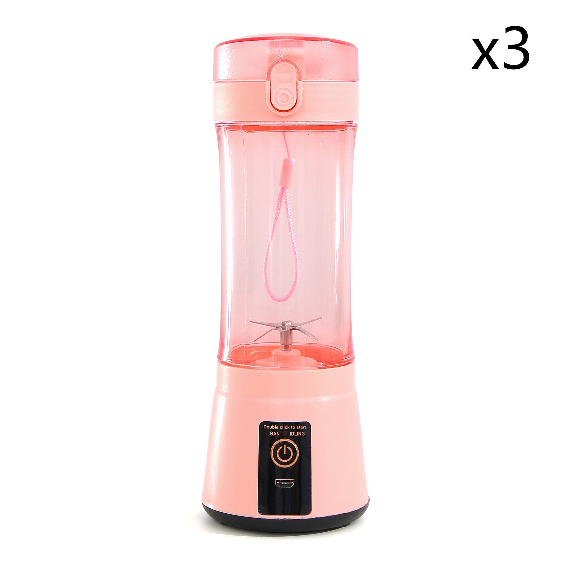 Portable Electric Fruit Juicer Wireless USB Rechargeable Mini Mixer Multifunction Summer Smoothie Blender Machine Kitchen Supplies - pokemaaa0a431e6edeafa253e20dacfa78321c