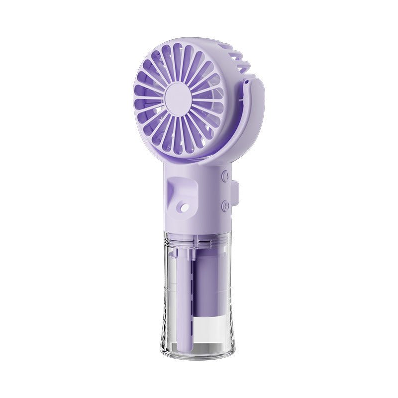 Portable Handheld Spray Fan 4-Speed Water Spray Mist Fan Summer Cooling Artifact USB Charging Summer Supplies Outdoor Mini Fan - pokema91df3001bdf94ddf82cdcc9ae51fa15b