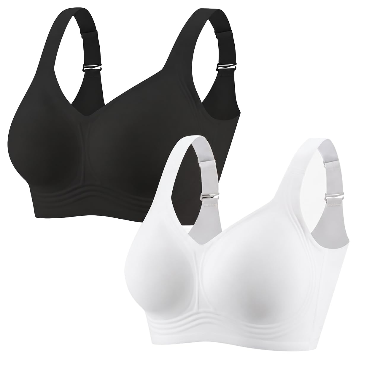 PoseFree Soutien-gorge Jelly pour femme sans couture - Soutien-gorge de soutien push-up confortable et doux - Couverture complète | No Underwire,Tshirt,Support&Lift,Push Up,Everyday,Breathable,Soft,Seamless,Bralettes,Back Smoothing,Older Women - pokemaPoseFree Soutien-gorge Jelly pour femme sans couture - Soutien-gorge de soutien push-up confortable et doux - Couverture complète | No Underwire,Tshirt,Support&Lift,Push Up,Everyday,Breathable,Soft,Seamless,Bralettes,Back Smoothing,Older Women