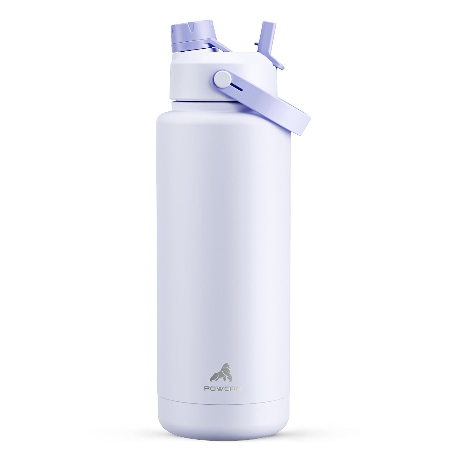 POWCAN 26 oz Insulated Water Bottle with 2-in-1 Straw and Spout Lid, Keep Cold 24H, Leak-Proof, Fits in Car Cup Holder, Stainless Steel Water Bottle for Sports, Travel, Gym, and School (Obsidian) - pokemaPOWCAN 26 oz Insulated Water Bottle with 2-in-1 Straw and Spout Lid, Keep Cold 24H, Leak-Proof, Fits in Car Cup Holder, Stainless Steel Water Bottle for Sports, Travel, Gym, and School (Obsidian)
