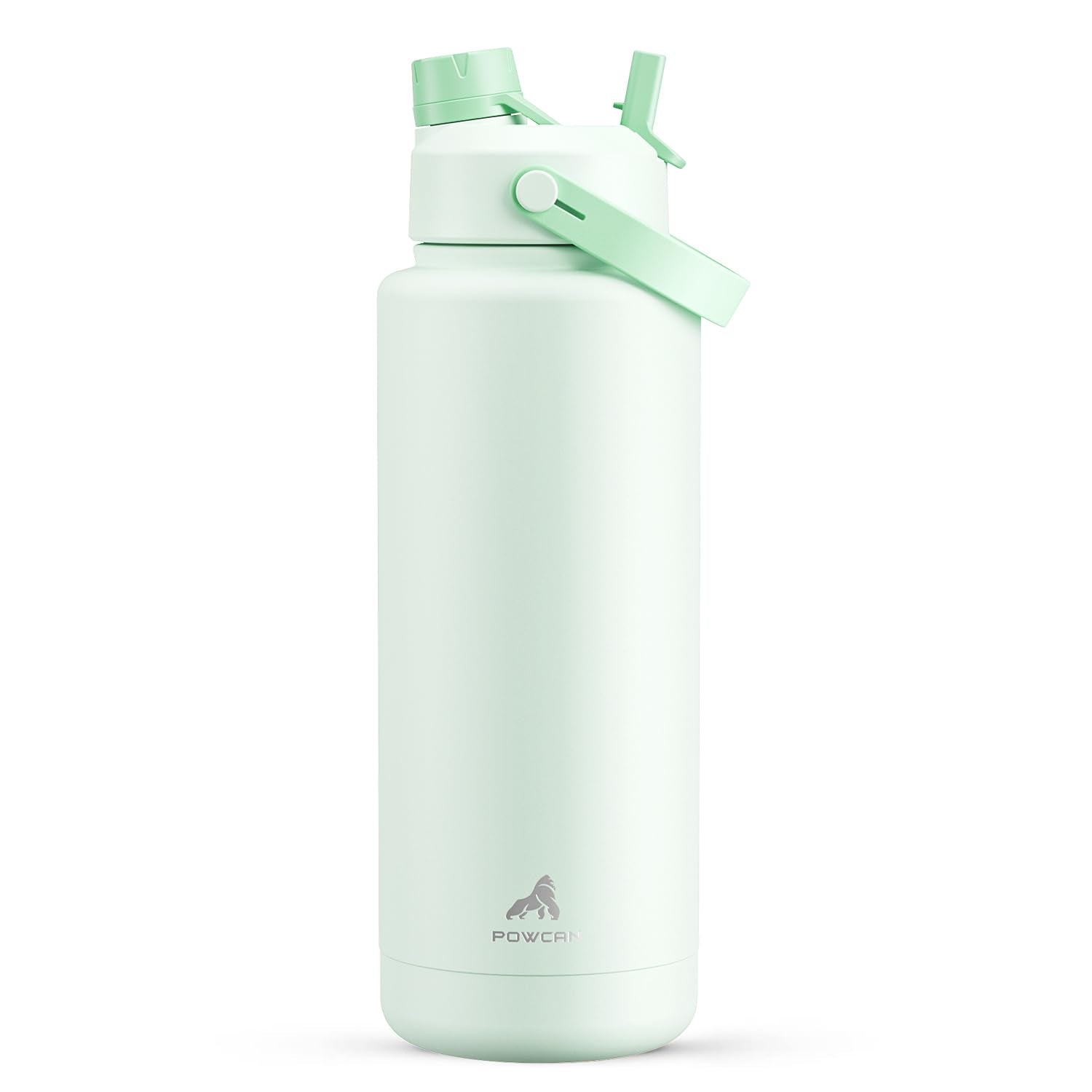 POWCAN 26 oz Insulated Water Bottle with 2-in-1 Straw and Spout Lid, Keep Cold 24H, Leak-Proof, Fits in Car Cup Holder, Stainless Steel Water Bottle for Sports, Travel, Gym, and School (Obsidian) - pokemaPOWCAN 26 oz Insulated Water Bottle with 2-in-1 Straw and Spout Lid, Keep Cold 24H, Leak-Proof, Fits in Car Cup Holder, Stainless Steel Water Bottle for Sports, Travel, Gym, and School (Obsidian)