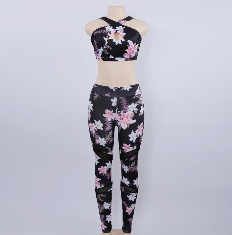 Printed Yoga Set - pokema30e5aa8a4b2fa71e0b4beb50813b7b62