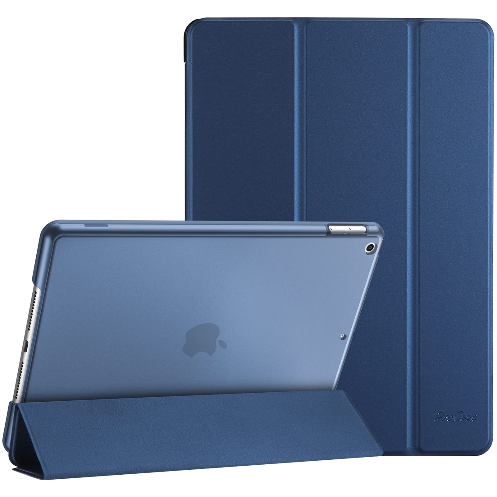 ProCase for iPad 10.2 Case iPad 9th/ iPad 8th/ iPad 7th Gen -Navy | Slim Hard Back Smart Cover for 10.2 Inch iPad 9th Generation 2021/ iPad 8th Gen 2020/ iPad 7th Gen 2019, Auto Sleep/Wake - pokemaProCase for iPad 10.2 Case iPad 9th/ iPad 8th/ iPad 7th Gen -Navy | Slim Hard Back Smart Cover for 10.2 Inch iPad 9th Generation 2021/ iPad 8th Gen 2020/ iPad 7th Gen 2019, Auto Sleep/Wake
