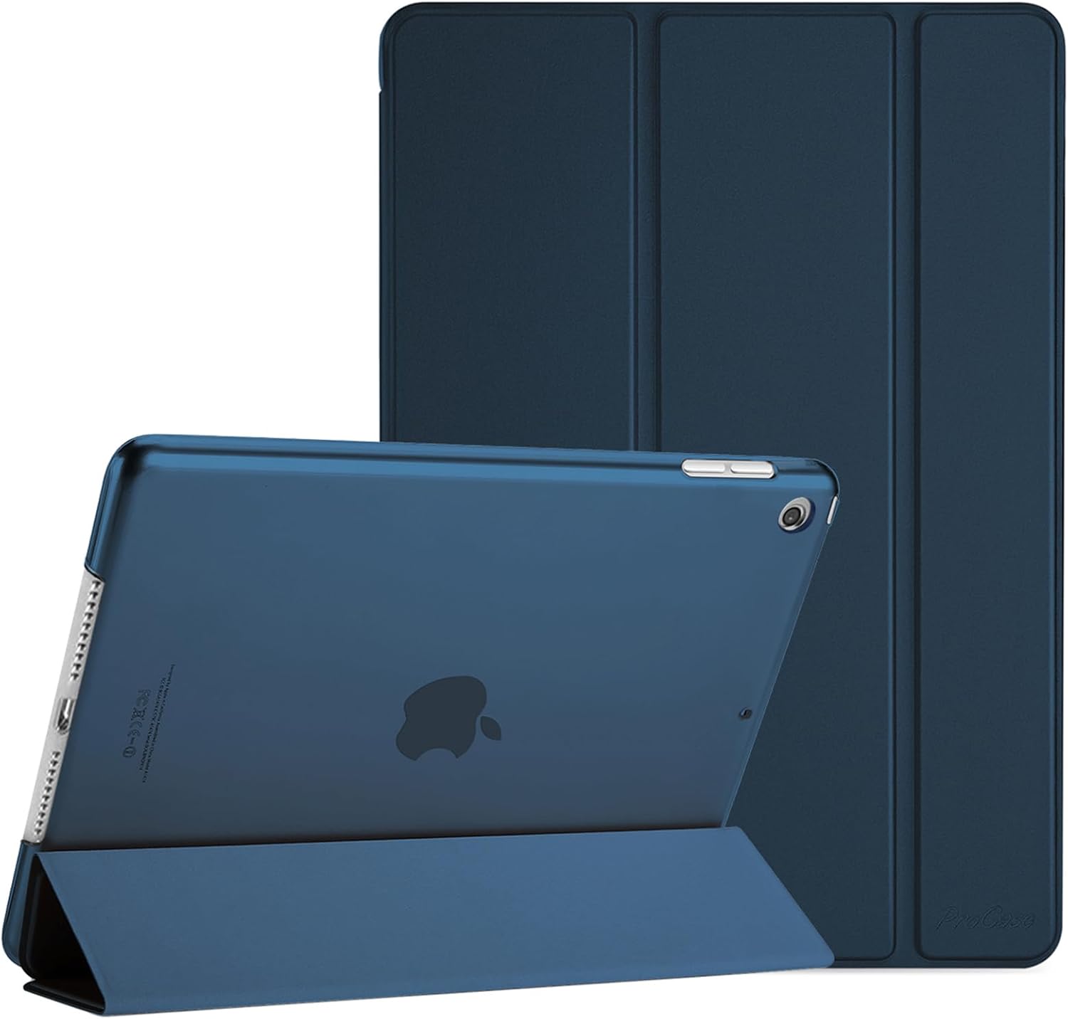 ProCase for iPad 10.2 Case iPad 9th/ iPad 8th/ iPad 7th Gen -Navy | Slim Hard Back Smart Cover for 10.2 Inch iPad 9th Generation 2021/ iPad 8th Gen 2020/ iPad 7th Gen 2019, Auto Sleep/Wake - pokemaProCase for iPad 10.2 Case iPad 9th/ iPad 8th/ iPad 7th Gen -Navy | Slim Hard Back Smart Cover for 10.2 Inch iPad 9th Generation 2021/ iPad 8th Gen 2020/ iPad 7th Gen 2019, Auto Sleep/Wake