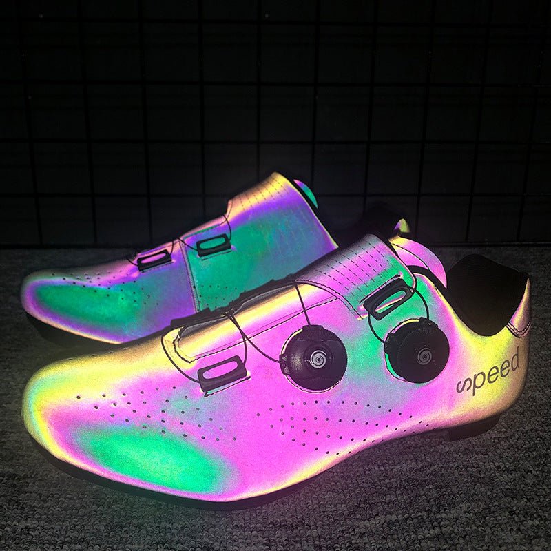 Professional Racing Road Bike Sneakers Colorful Light Breathable Self-locking Shoes - pokema985a74f79df8749ed3cbb6a75a8183e5
