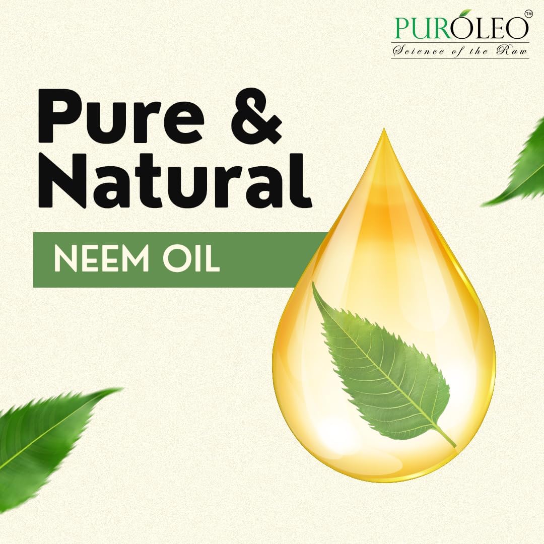 PUROLEO NEEM Oil 32 Fl Oz/946 ML (Packed In Canada) Pure and Natural Neem Oil for Multipurpose Use | Neem Oil extracted from NEEM Plante Chemical free Neem Oil Spray - pokemaPUROLEO NEEM Oil 32 Fl Oz/946 ML (Packed In Canada) Pure and Natural Neem Oil for Multipurpose Use | Neem Oil extracted from NEEM Plante Chemical free Neem Oil Spray