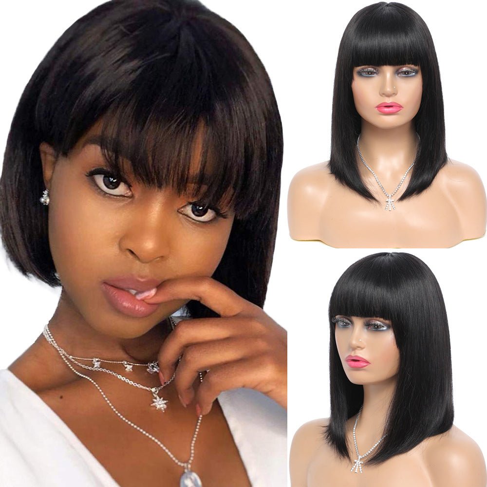 Qi Liuhai Short Hair Bob - pokema55d5f88568eb80f050ae3c7993476b05