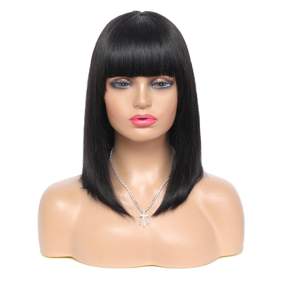 Qi Liuhai Short Hair Bob - pokema51039a6d61d690dab8fad3578ba4408f
