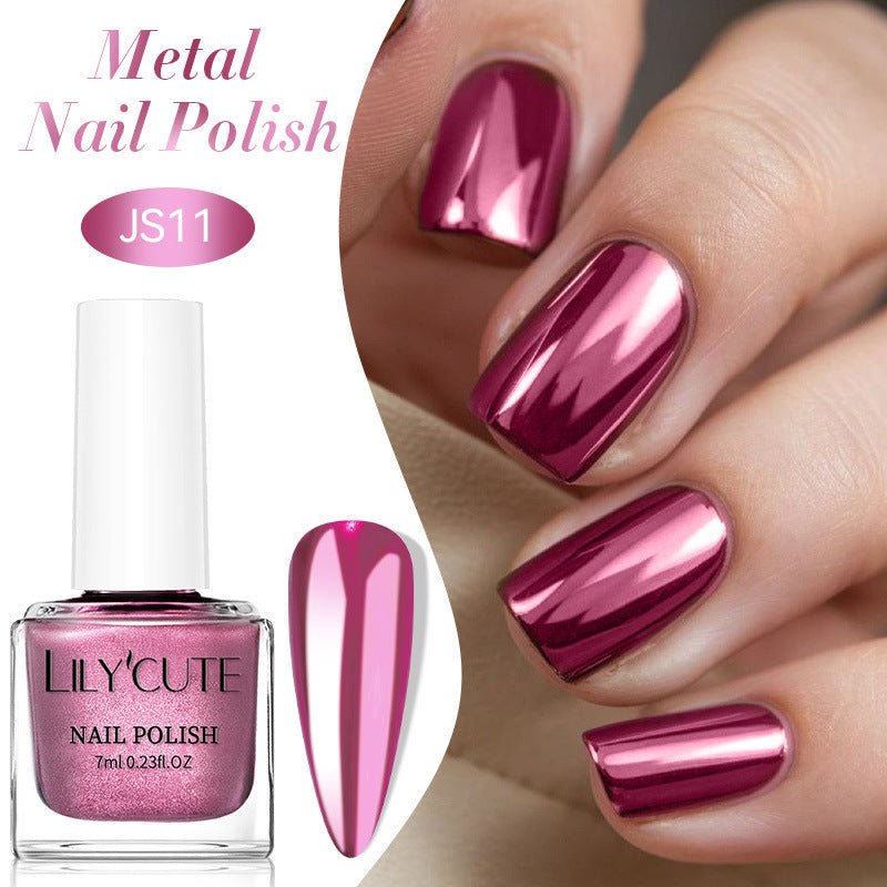Quick-dry Metallic Mirror Nail Polish, No Baking Required - pokemab5129738154f9d810b8a575ffc7fae