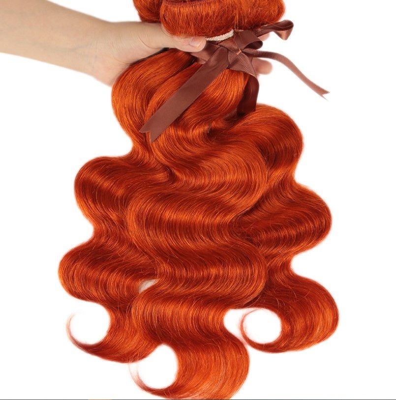 Real Hair Curtain Block Orange Europe And America - pokemad74c653e149feeef1bd2563443e4f36f