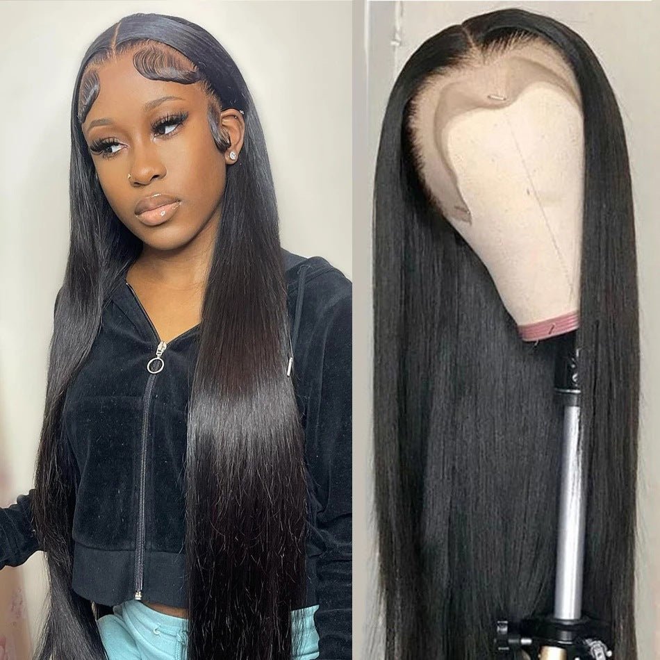 Real Human Hair Wig Lace Hair Set 9a Hair Quality Straight Hair - pokemafd72fe9490fe4aedcfb81adb0df82fdb