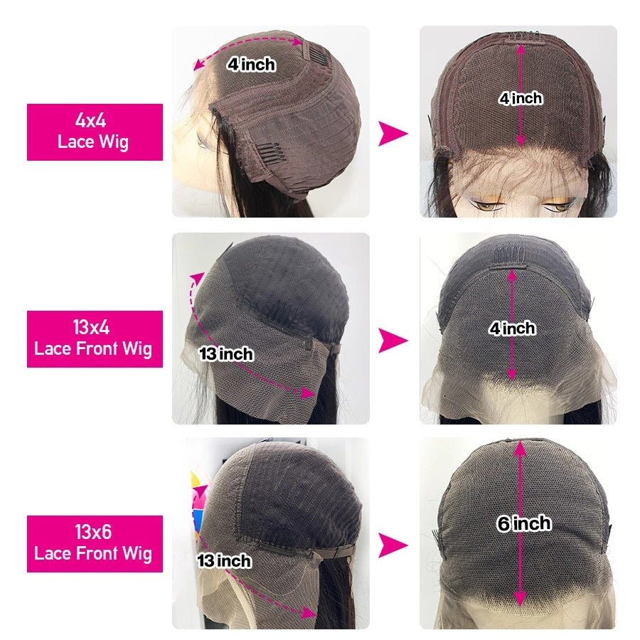 Real Human Hair Wig Lace Hair Set 9a Hair Quality Straight Hair - pokemad577903d8fdf867717f884670de0c3bd