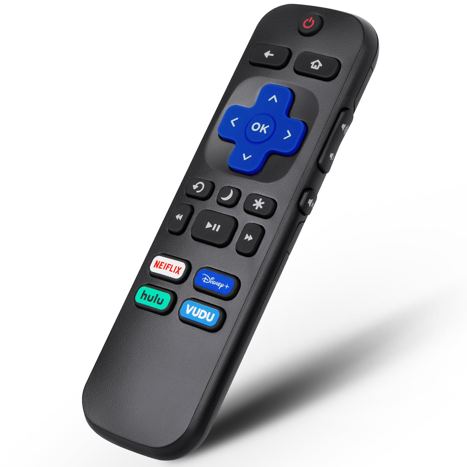 Replacement Remote for TCL Roku TV, Compatible with Hisense Insignia Sharp RCA Sanyo Westinghouse Onn Roku TV Remote, with Buttons for Netflix, YouTube, Dis+, Prime Video - pokemaReplacement Remote for TCL Roku TV, Compatible with Hisense Insignia Sharp RCA Sanyo Westinghouse Onn Roku TV Remote, with Buttons for Netflix, YouTube, Dis+, Prime Video