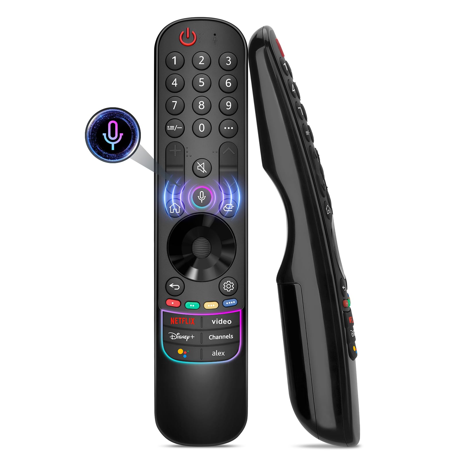 Replacement Remote for TCL Roku TV, Compatible with Hisense Insignia Sharp RCA Sanyo Westinghouse Onn Roku TV Remote, with Buttons for Netflix, YouTube, Dis+, Prime Video - pokemaReplacement Remote for TCL Roku TV, Compatible with Hisense Insignia Sharp RCA Sanyo Westinghouse Onn Roku TV Remote, with Buttons for Netflix, YouTube, Dis+, Prime Video