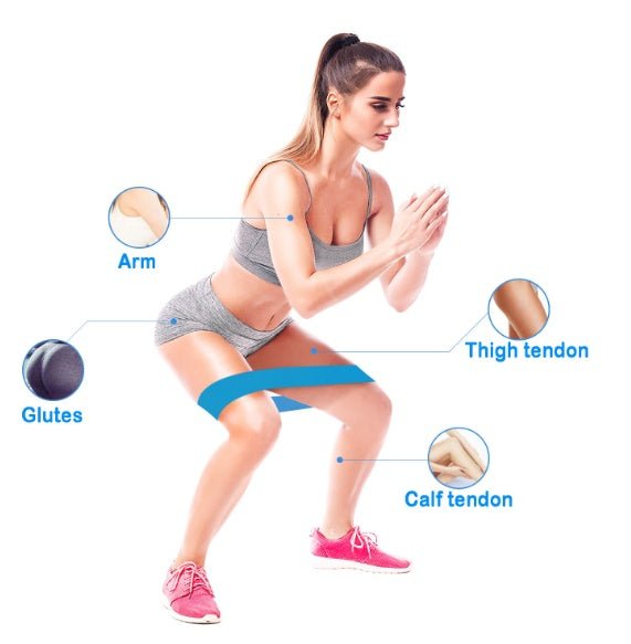 Resistance Bands Sealing Elastic Booty Sport Bodybuilding Rubber Band For Fitness Gym Leagues Equipment Sports Mini Yoga - pokema978cbf561508c11511908f84f8c46f71