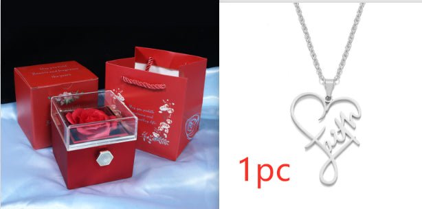 Rotating Soap Flower Rose Gift Box Creative Rotating Rose Jewelry Packaging Box Valentine's Day Gift For Women - pokemaa96a2c47ce2d3ec7d15d8915b3151074