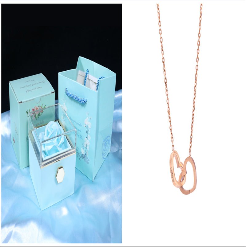 Rotating Soap Flower Rose Gift Box Creative Rotating Rose Jewelry Packaging Box Valentine's Day Gift For Women - pokema4e3137d57f82e69bd67b4ce99c245e3c