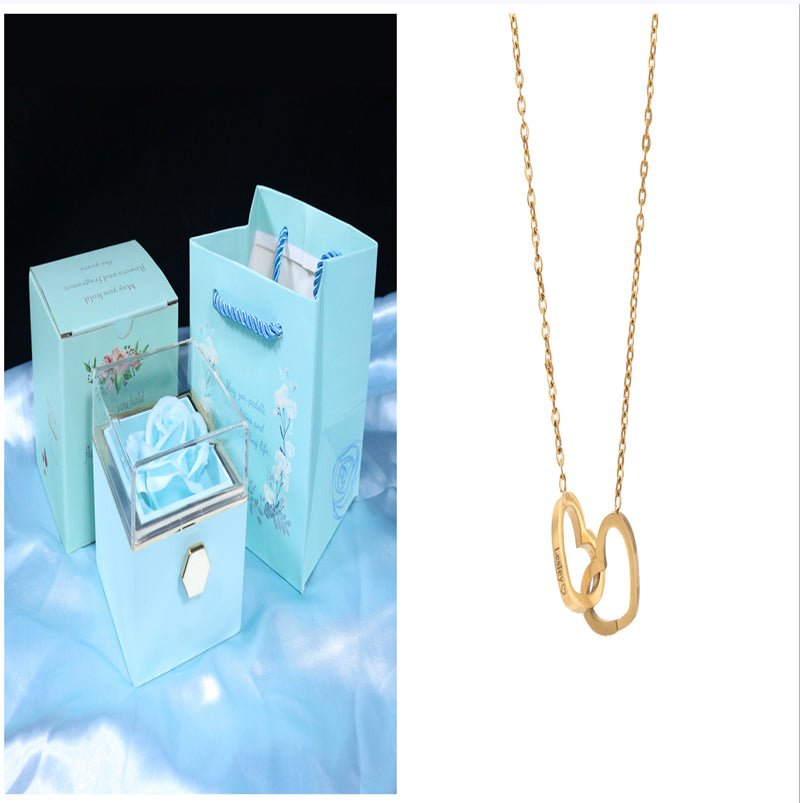 Rotating Soap Flower Rose Gift Box Creative Rotating Rose Jewelry Packaging Box Valentine's Day Gift For Women - pokema88f387a1db7186cd0a85b1388e0f571d