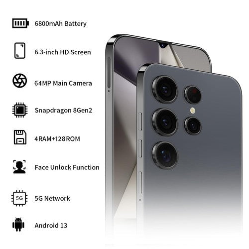 S24 Unlocked Phone Smartphone 4inch 128GB Android14.0 6.8inch 6800mAh 5G - pokemae4b103aa393e78ae1ac4225024c4fbf5