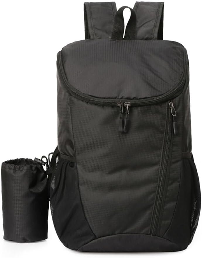 Sac à dos pliable léger compact pour l'extérieur - Sac de jour portable solide pour le sport de plein air - Idéal pour la randonnée - pokemaSac à dos pliable léger compact pour l'extérieur - Sac de jour portable solide pour le sport de plein air - Idéal pour la randonnée