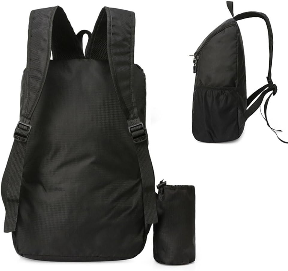 Sac à dos pliable léger compact pour l'extérieur - Sac de jour portable solide pour le sport de plein air - Idéal pour la randonnée - pokemaSac à dos pliable léger compact pour l'extérieur - Sac de jour portable solide pour le sport de plein air - Idéal pour la randonnée