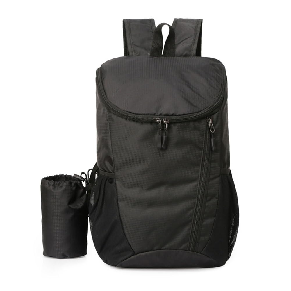 Sac à dos pliable léger compact pour l'extérieur - Sac de jour portable solide pour le sport de plein air - Idéal pour la randonnée - pokemaSac à dos pliable léger compact pour l'extérieur - Sac de jour portable solide pour le sport de plein air - Idéal pour la randonnée
