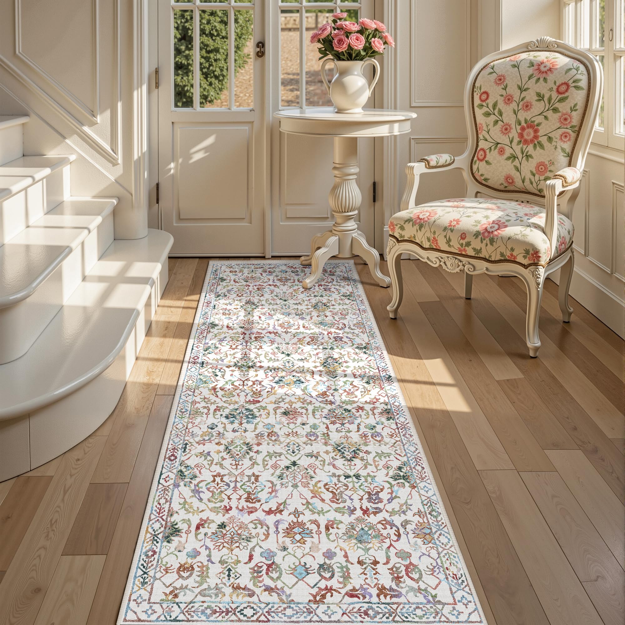 Sage Neutral Large Area Rug 9x12 for Living Room, Washable Rug for Dining Room Bedroom, Anti-Slip Low-Pile and Soft Accent Rug Farmhouse Office Home Decor Light Green - pokemaSage Neutral Large Area Rug 9x12 for Living Room, Washable Rug for Dining Room Bedroom, Anti-Slip Low-Pile and Soft Accent Rug Farmhouse Office Home Decor Light Green