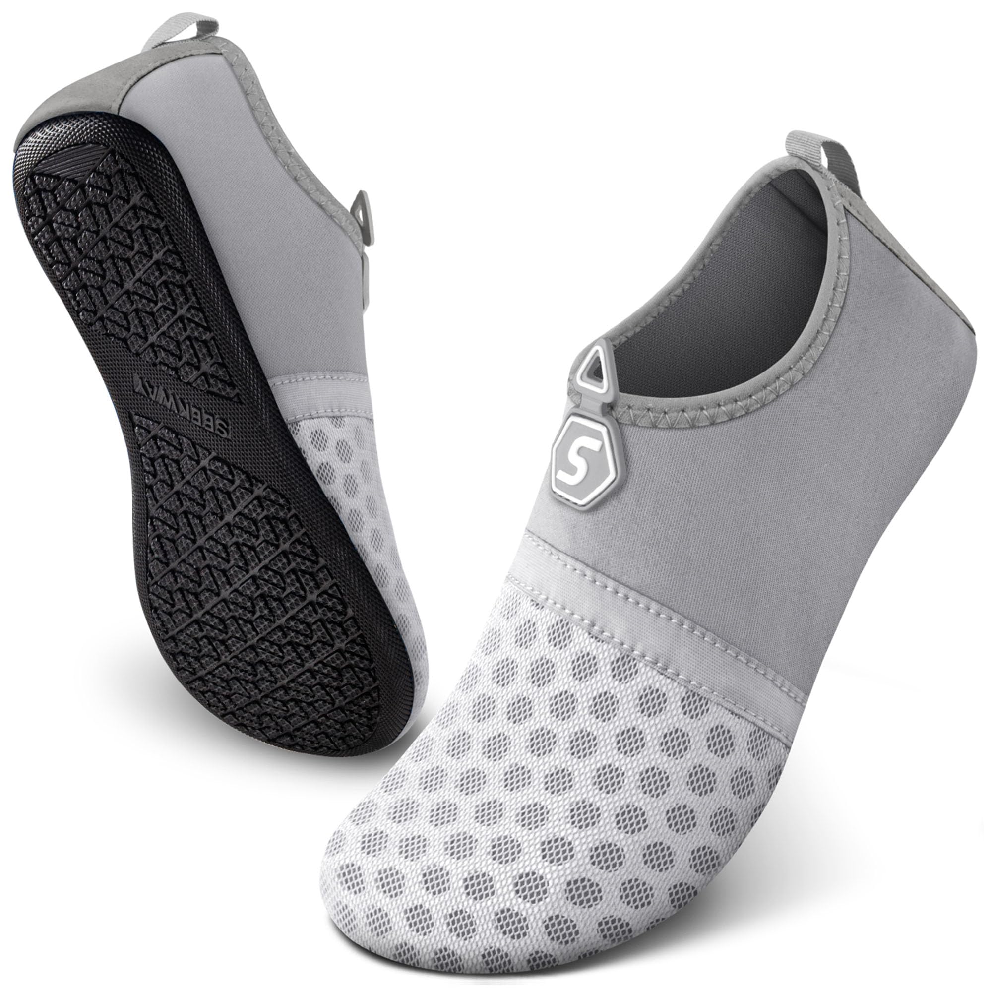 SEEKWAY Water Shoes Women Men Quick-Dry Beach Aqua Socks Barefoot Non Slip Swim Pool Outdoor Surf River Lake Yoga - pokemaSEEKWAY Water Shoes Women Men Quick-Dry Beach Aqua Socks Barefoot Non Slip Swim Pool Outdoor Surf River Lake Yoga