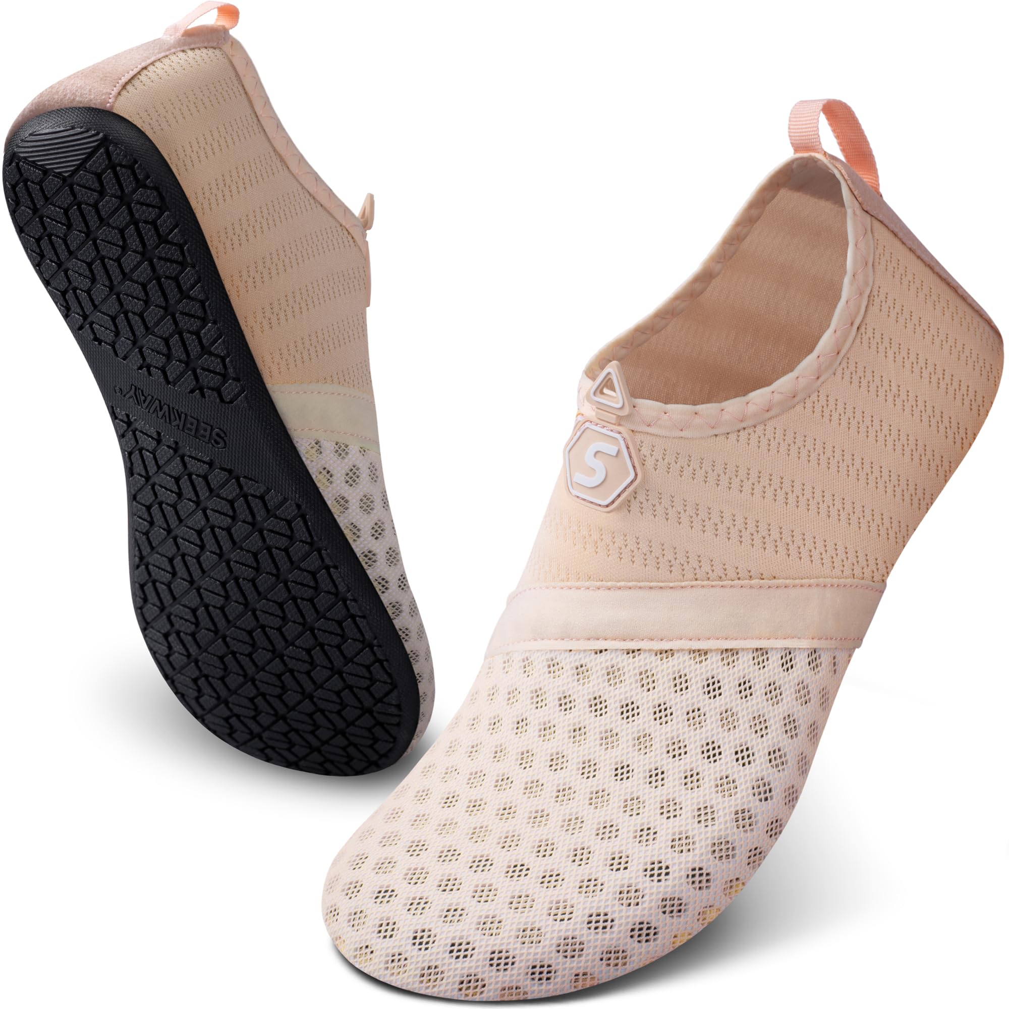 SEEKWAY Water Shoes Women Men Quick-Dry Beach Aqua Socks Barefoot Non Slip Swim Pool Outdoor Surf River Lake Yoga - pokemaSEEKWAY Water Shoes Women Men Quick-Dry Beach Aqua Socks Barefoot Non Slip Swim Pool Outdoor Surf River Lake Yoga
