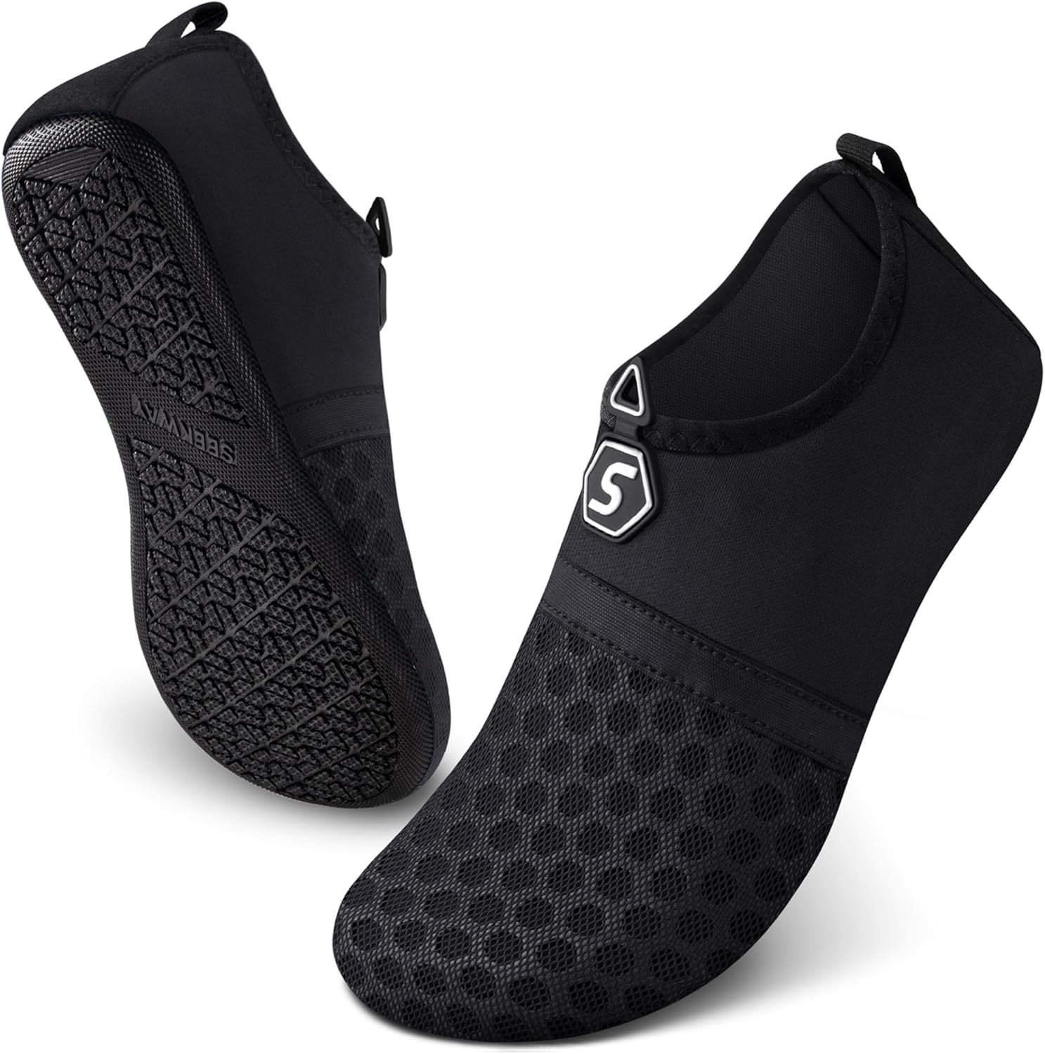 SEEKWAY Water Shoes Women Men Quick-Dry Beach Aqua Socks Barefoot Non Slip Swim Pool Outdoor Surf River Lake Yoga - pokemaSEEKWAY Water Shoes Women Men Quick-Dry Beach Aqua Socks Barefoot Non Slip Swim Pool Outdoor Surf River Lake Yoga