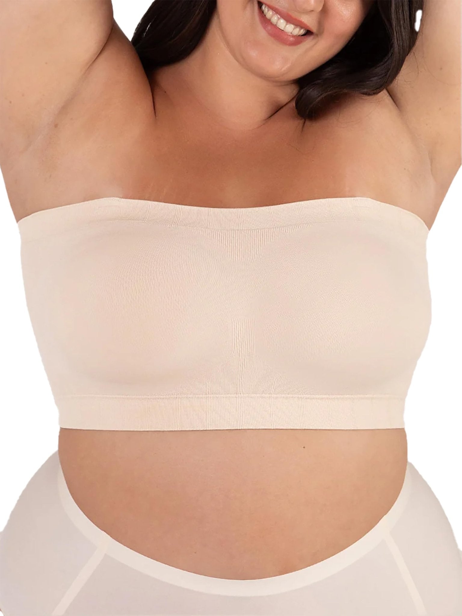 SHAPERMINT Soutien-gorge convertible sans bretelles pour femme - Soutien-gorge bandeau sans bretelles, haut bandeau, soutien-gorge sans armatures - pokemaSHAPERMINT Soutien-gorge convertible sans bretelles pour femme - Soutien-gorge bandeau sans bretelles, haut bandeau, soutien-gorge sans armatures