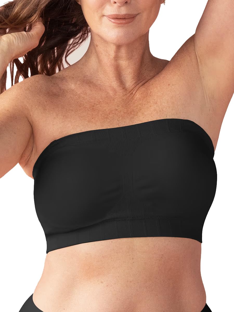 SHAPERMINT Soutien-gorge convertible sans bretelles pour femme - Soutien-gorge bandeau sans bretelles, haut bandeau, soutien-gorge sans armatures - pokemaSHAPERMINT Soutien-gorge convertible sans bretelles pour femme - Soutien-gorge bandeau sans bretelles, haut bandeau, soutien-gorge sans armatures