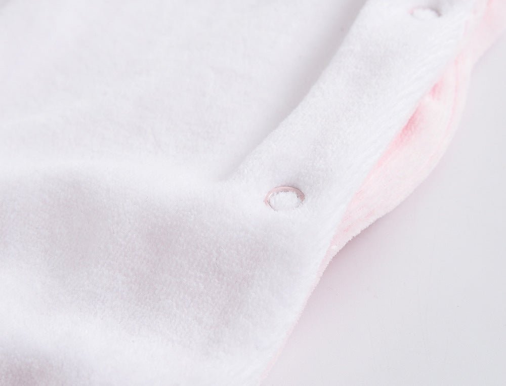 Shearing flannel long-sleeved baby clothes - pokema5e415b44652cd681335c278a2977390b