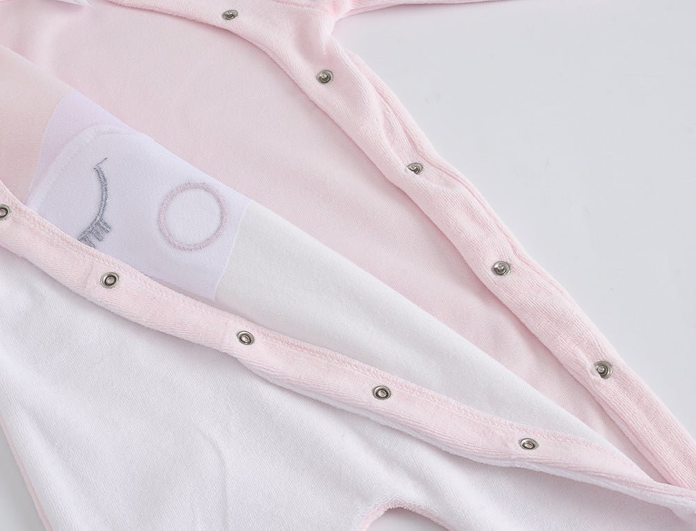 Shearing flannel long-sleeved baby clothes - pokema7282aea944b2ee46585c85a5dd1b01cf