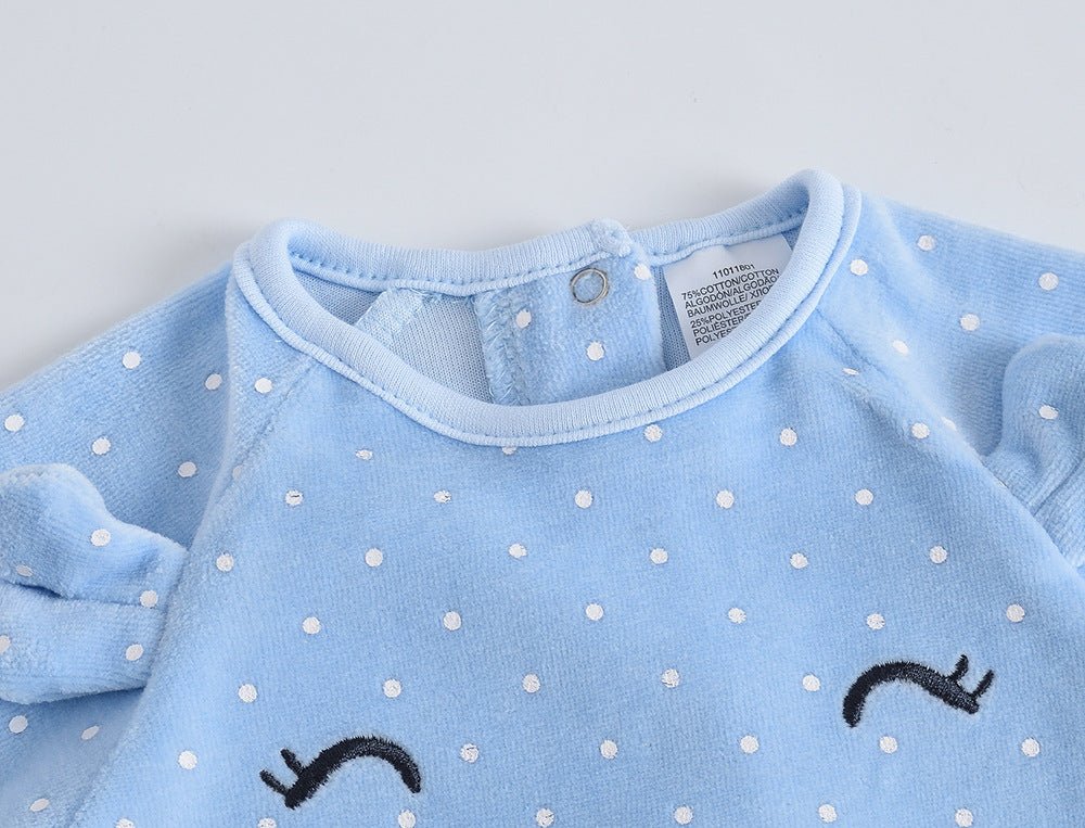Shearing flannel long-sleeved baby clothes - pokema82c220ec60bc8f960f401d19cf29c55c