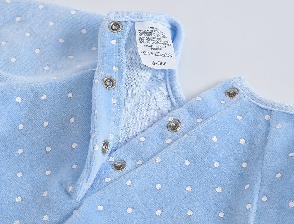 Shearing flannel long-sleeved baby clothes - pokemaab4295ec96c14de26d987e68785b740e