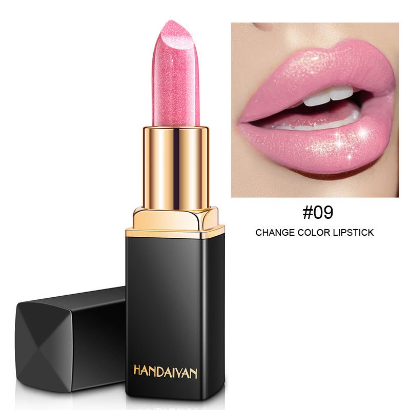 Shiny Metallic Lipstick Pearlescent Color Temperature Change Lipstick Gilt Lipstick - pokemaf567b4c0508b16622a3250fdebb2fe80