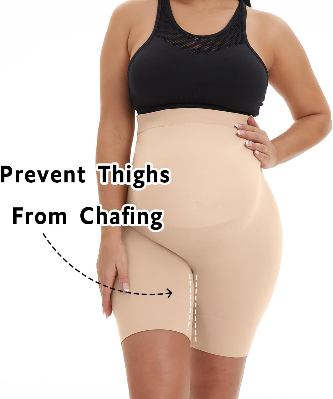 Short de motard de maternité 15,2 cm – au-dessus du ventre pour la grossesse, le yoga, l'entraînement, vêtements de sport pour femmes, doux comme du beurre - pokemaShort de motard de maternité 15,2 cm – au-dessus du ventre pour la grossesse, le yoga, l'entraînement, vêtements de sport pour femmes, doux comme du beurre