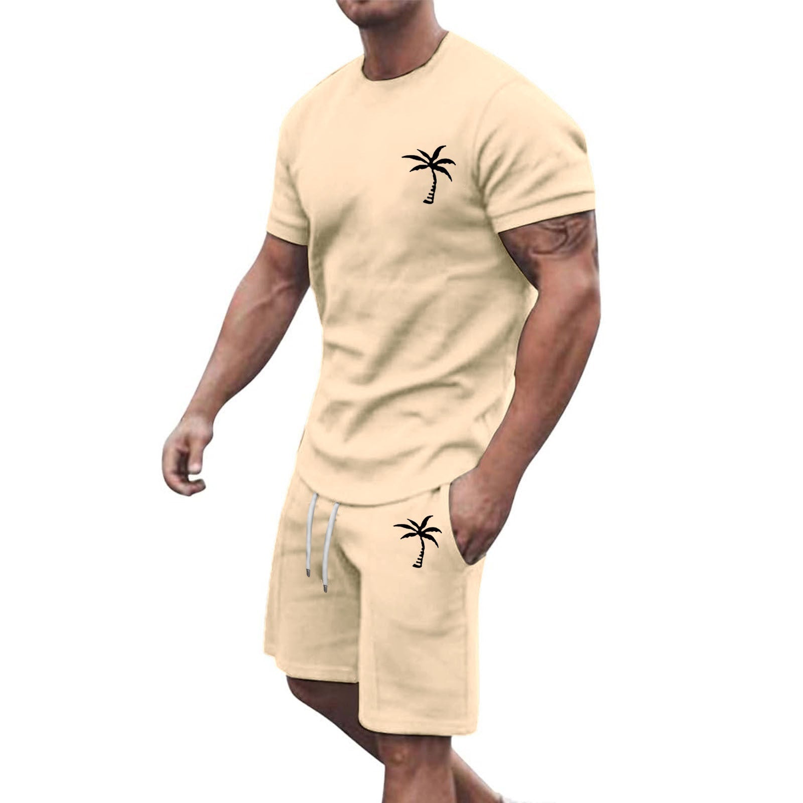 Short-sleeved Shorts Sports And Leisure Suit - pokema3bbfcb043f2413cdd686512dfbfaab59