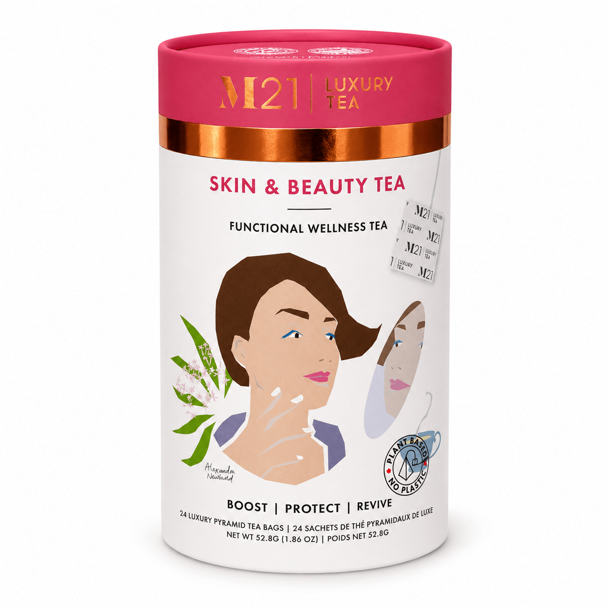 Skin and Beauty Luxury herbal tea | Canadian | 24ct - pokemaSkin and Beauty Luxury herbal tea | Canadian | 24ct