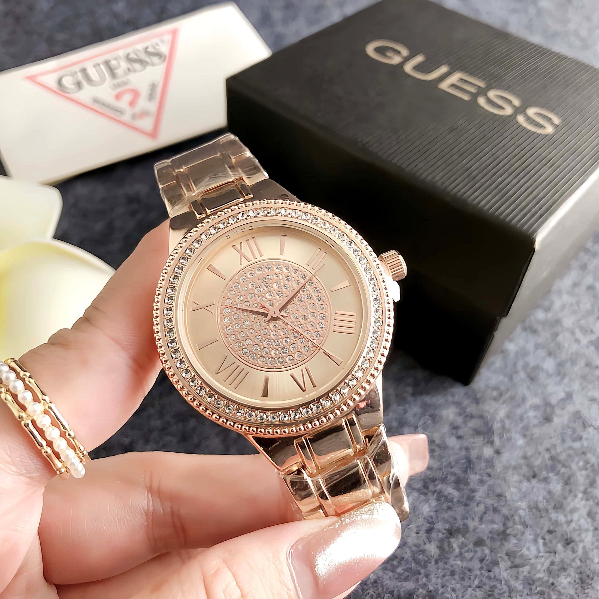 Sleek, Sophisticated Watch With A Large Dial A Niche Art Piece For Women - pokema58bd678778e2ec74f4e94b9d4a7a75aa