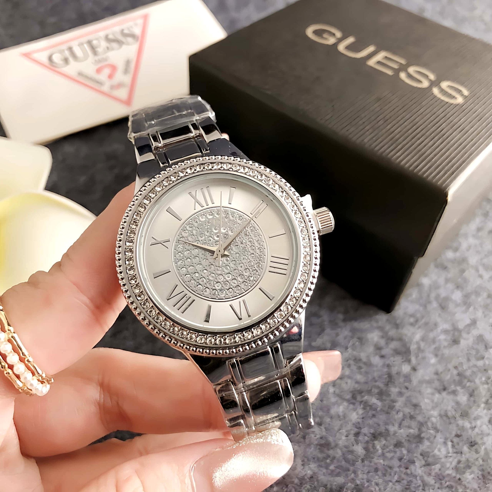 Sleek, Sophisticated Watch With A Large Dial A Niche Art Piece For Women - pokemaff85a6411b6a6013c61ea0adc0c7db44