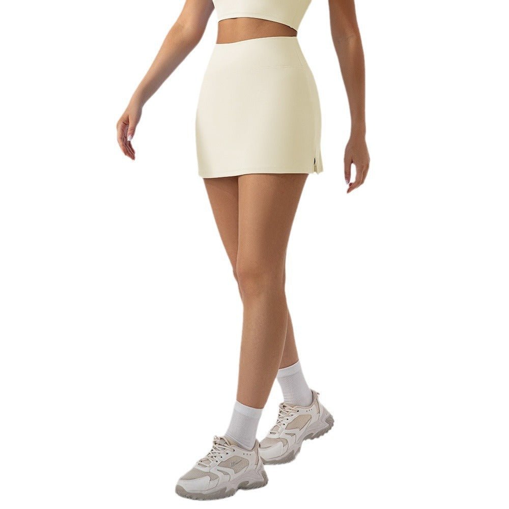 Slim Fit Yoga Skirts Breathable Mini Skirt Fitness Tennis Exercise Skirt - pokema19978392552b80fec66b7dc0df3ecca4