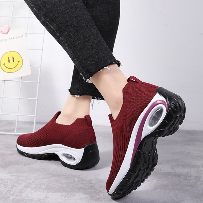 Sneakers Women Air Cushion Mesh Breathable Running Sports Shoes - pokema250d41535f1dace736fe42dae9aae549