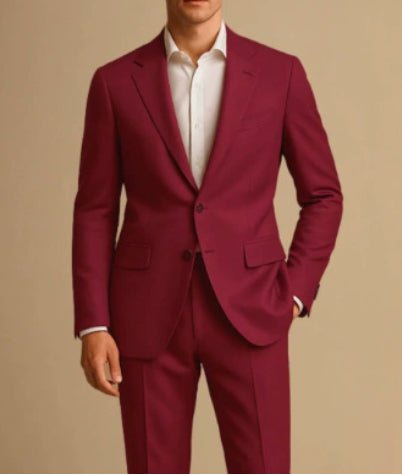 Solid-color Slim-fit Evening Suit Jacket - pokemaa846abf32e44902238d531859e817f33